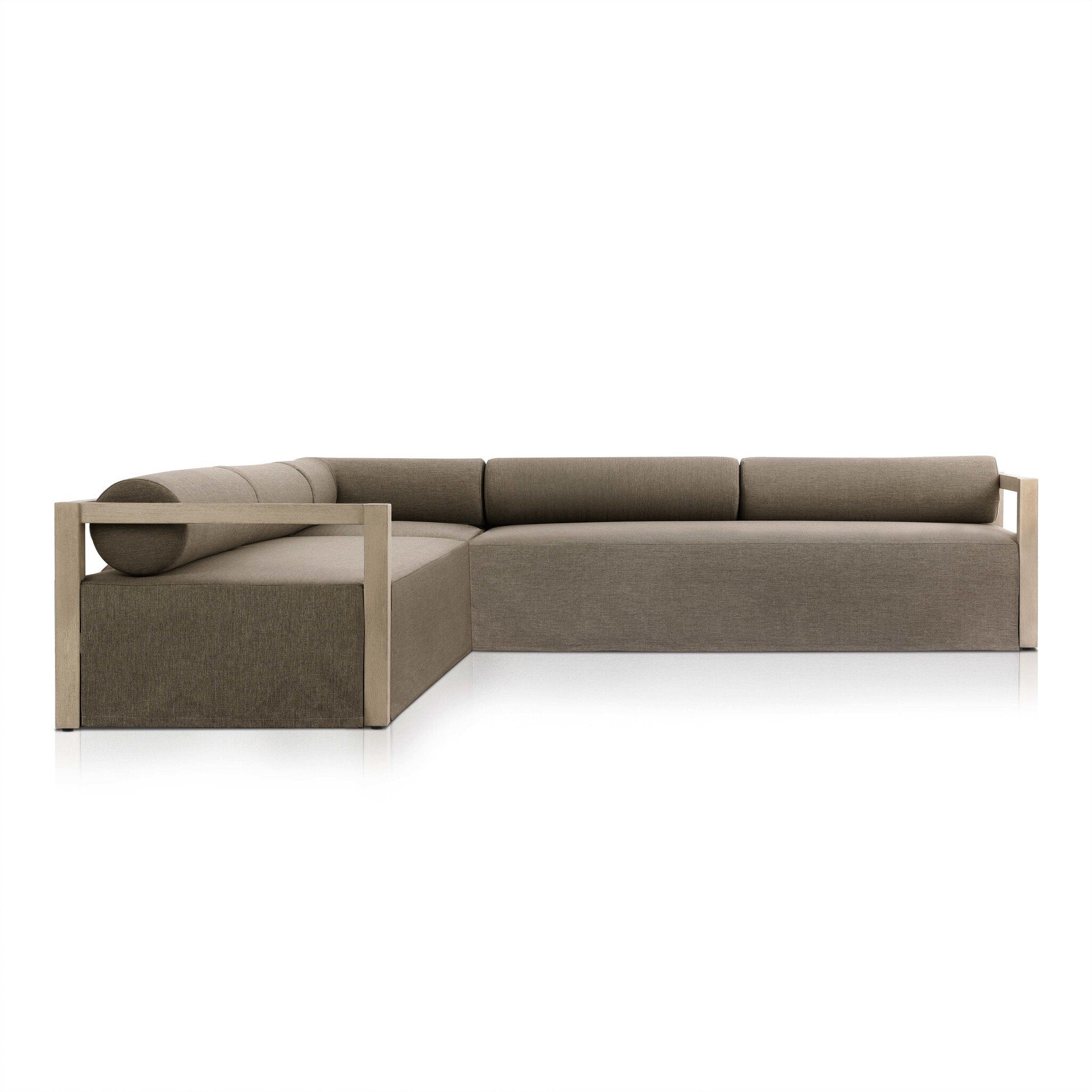 Laskin Outdoor 3Pc Sectional - Alessi Fawn – West of Main