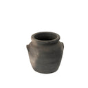 Metope Burnt Terracotta Urn