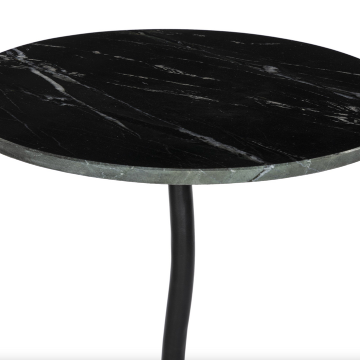 Sophie End Table | Black Marble