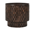 Norwood Mango Wood 25" Round End Table
