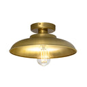 Telal Industrial Factory Flush Ceiling Light 12"