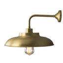 Telal Industrial Brass Factory Wall Light 12.75"
