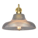 Mono Vintage Railway Glass Wall Light 12"