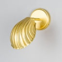 Shell Brass Wall Sconce