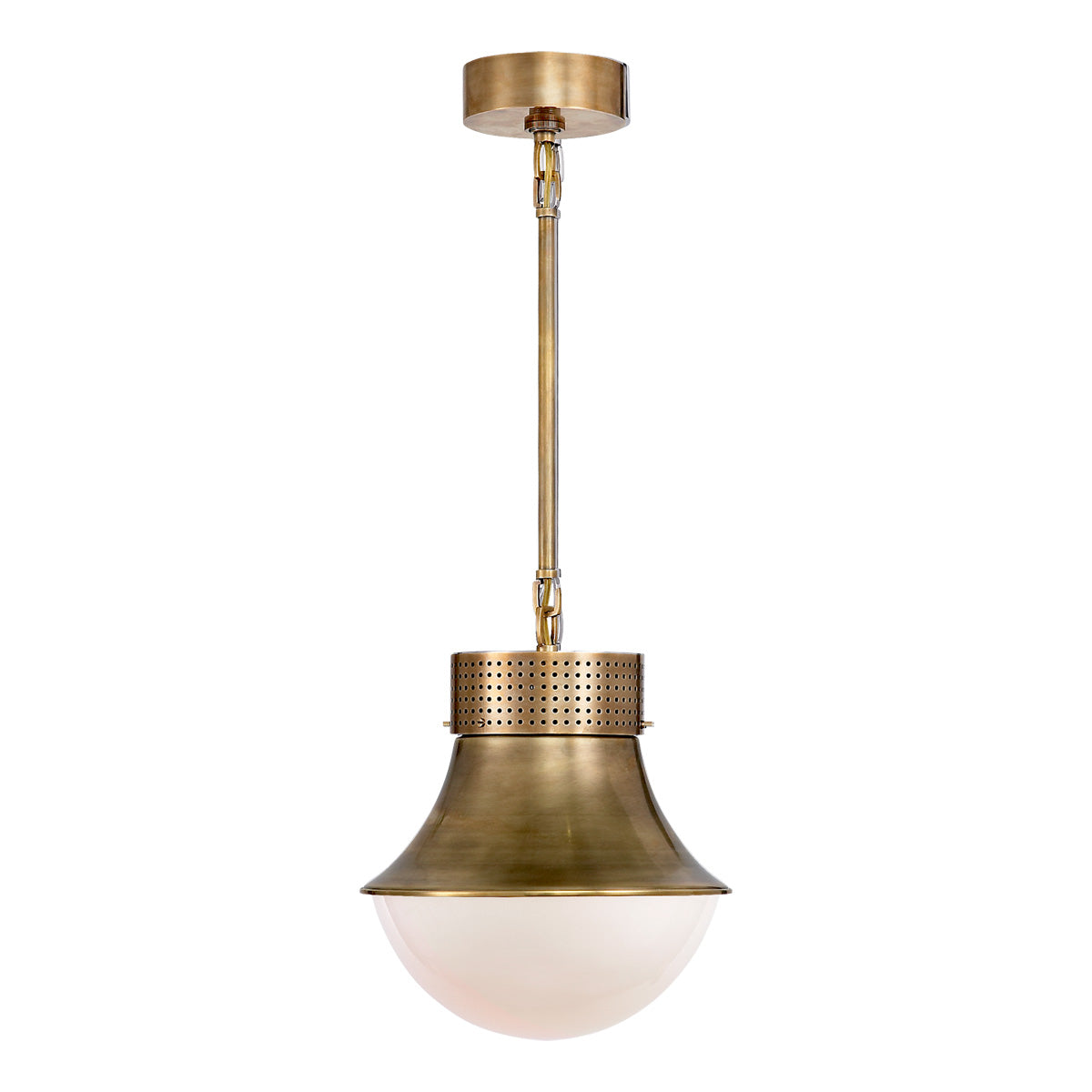 GENERATION LIGHTING Carat Medium Pendant Burnished Brass CP1141BBS