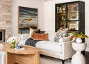 How to Style Your Shelves in a Display Cabinet