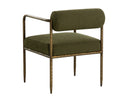 Ajani Dining Armchair - Copenhagen Olive