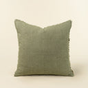 Lina Linen Pillow | Celery Root | 24" x 24"