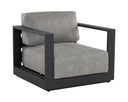 Tavira Armchair - Charcoal - Lanikai Salt And Pepper