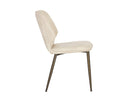 Clinton Dining Chair - Bronze - Bravo Cream