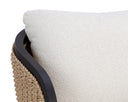 Bora Swivel Armchair - Louis Cream