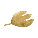 Monstera Leaf Brass Trinket Dish