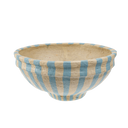 Painted Paper Mache Bowl L