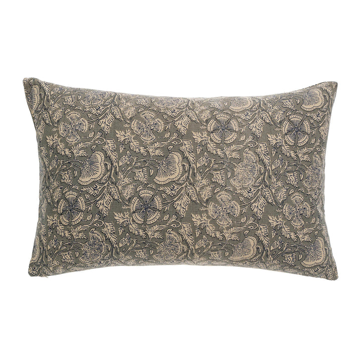 Waves & Florals Pillow