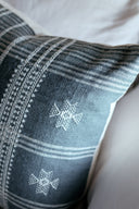 Bhujodi Wool Handloom Pillow | 20" x 20" | Blue