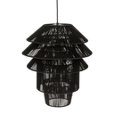 Bungalow Pendant, Black