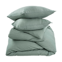 Reverie Linen Queen Duvet Set Mist