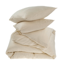 Reverie Linen Queen Duvet Set Ivory