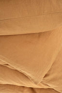 Reverie Linen King Duvet Set Curry