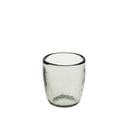 Hammered Glass Bud Vase