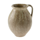 Rhodes Pitcher Vase L, Reactive Brown