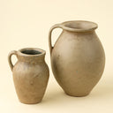 Rhodes Pitcher Vase L, Reactive Brown