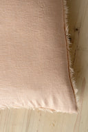 Lina Linen Pillow | Peony | 14" x 31"