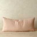 Lina Linen Pillow | Peony | 14" x 31"