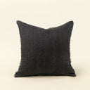Lina Linen Pillow | Charcoal | 20" x 20"
