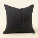 Lina Linen Pillow | Charcoal | 24" x 24"