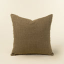 Lina Linen Pillow | Hazelnut | 20" x 20"