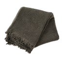 Waffle Throw, Dark Grey