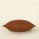 Lina Linen Pillow | Burnt Umber | 24" x 24"