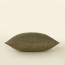 Lina Linen Pillow | Kelp | 24" x 24"
