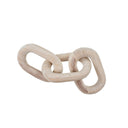 Wooden Chainlinks | White