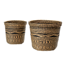 Cleo Baskets S/2, Black
