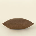 Lina Linen Pillow | Rooibos | 24" x 24"