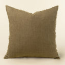 Lina Linen Pillow | Hazelnut | 24" x 24"
