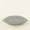 Lina Linen Pillow | Navy Stripe | 24" x 24"