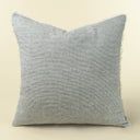 Lina Linen Pillow | Navy Stripe | 24" x 24"