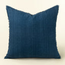 Lina Linen Pillow | Cobalt | 24" x 24"