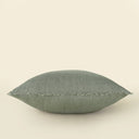 Lina Linen Pillow | Flint Grey | 24" x 24"