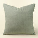 Lina Linen Pillow | Flint Grey | 24" x 24"