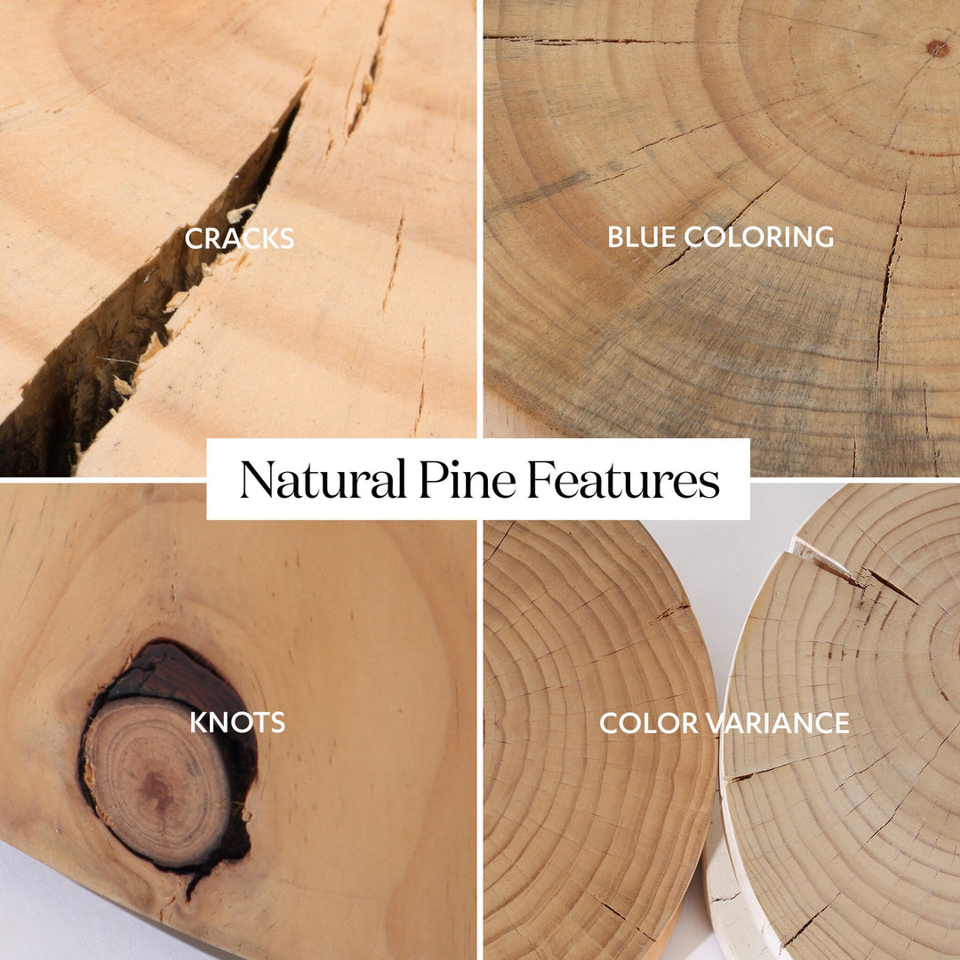 Inez End Table - Natural Pine