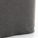 Cove Dining Chair With Casters - Bergamo Charcoal