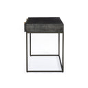 Kelby Writing Desk - Carved Vintage Brown