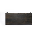Kelby Writing Desk - Carved Vintage Brown