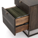 Kelby Filing Cabinet - Vintage Brown