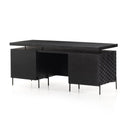Raffael Desk - Carved Black Wash