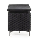 Raffael Desk - Carved Black Wash